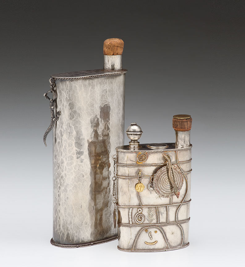 Whiskey Flask, 1998 - Flask, 1980
